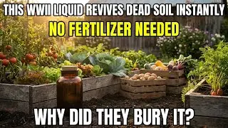 This WWII Liquid Revives Dead Soil Instantly &mdash; No Fertilizer Needed, Why Did They Bury It?