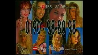 Alter VOX Werbeblock Nachts - 0190 Nummern - Hotline Sexline GayLine