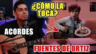 ¿Cómo la toca? Ed Maverick - Fuentes de Ortiz (Acústico) Tutorial Guitarra ACORDES