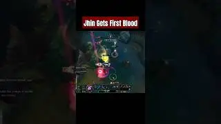 Jhin Exposes Lux for First Blood #leagueoflegends #twitch #league #riotgames #jhin #firstblood