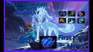 Dota 2 Crystal Maiden GamePlay N&ordm;02