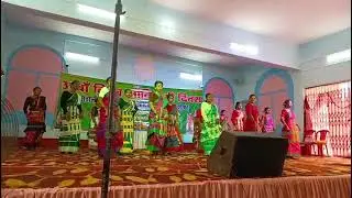SANTALI DANCE SP COLLEGE DUMKA LICHI BAJAN GIRL HOSTELS 📙📘💃🩰🥳