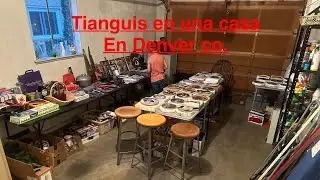 A flea market in a house, estate sale here in Denver, Colorado