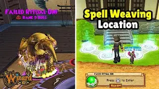 Wizard101 Failed Ritual Oni (Balance spell weaving quest)