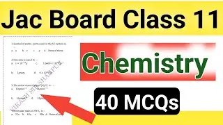 chemistry class 11 important Mcq 2025 | class 11 chemistry objective questions | chemistry class 11