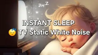 4 HOURS TV Static White Noise 📺 | BLACK SCREEN | Safe for Fussy & Colic Babies 😴