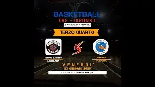 DR3 Piemonte: VIRTUS BASKET VALDILANA - BASKET VOLPIANO Terzo quarto 21-9