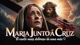 ✝️ O Poder da Cruz: Jesus Crucificado e Maria aos Seus P&eacute;s no Mist&eacute;rio da Reden&ccedil;&atilde;o 🙏❤️