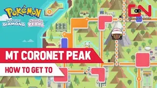How to Get to Mount Coronet Summit Peak in Pok&eacute;mon Brilliant Diamond and Shining Pearl