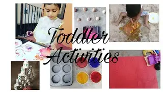 Activities For Toddlers/Simple Activities For Kids To do It At Home/ Early Learning