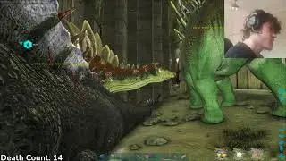 Day 4 On Aberration // Taming Spino And Prep For Red Zone #ark #arksurvivalevolved