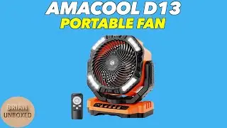 AMACOOL Portable Battery Operated Fan - Review