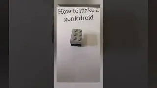 How to make a Gonk droid #lego #starwars