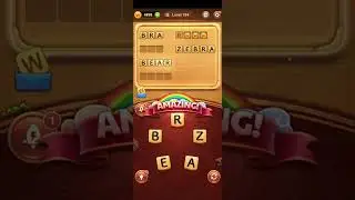 Word Connect Puzzle Level 184 Walkthrough [Bonus Words & Answers] #shorts