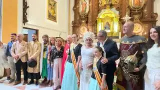 Benidorm Moors and Christians Flower Offering 2025