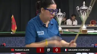 Ultimate Pool Morocco  Womens Event Final - Mariam Alami VS Geraldine Champany - RACE TO 5