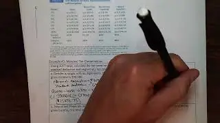 ATUCM Section 4E Example #3 Determine tax rate from different scenerios