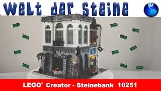 Welt der Steine, LEGO&reg; Creator Steine-Bank 10251 + Outtakes