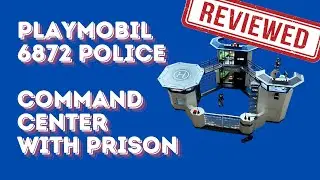 Playmobil 6872 Police Command Center with Prison - REVIEW