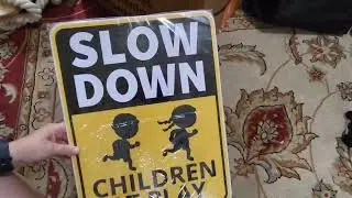Slow Down Children at Play Safety Signs for Street Review, Vibrant Signs that Stand Out