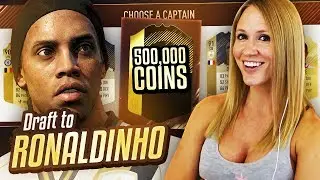 I MADE 500,000 COINS!! DRAFT TO RONALDINHO #17 | FIFA 18