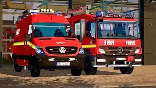 Emergency Call 112 LONDON 🔥 Fire Rescue & Ambulance Mission | 4K Ultra HD Simulator
