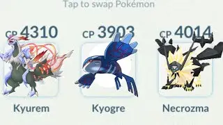 😱 USE 3 LEGENDARY IN POKEMON GO | Master league battle | best master league team | fusein Pokemon