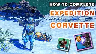 How to Complete Expedition 19: Corvette FAST | Full Beginner Guide ► No Man's Sky