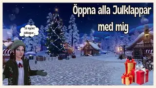 Öppna alla Julklappar med mig🎁