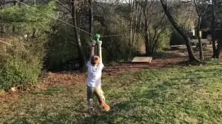Zipline with Platform