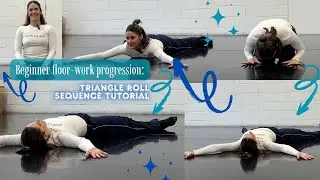 Beginner Floorwork progression - the triangle roll sequence