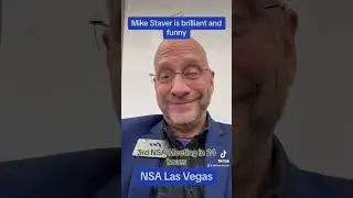 NSA Las Vegas. Mike Staver is brilliant and funny. #nationalspeakersassociation #keynotespeaker #nsa