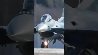 JASDF🇯🇵F-2 Viper Zero super rare!? No tank military thrust takeoff 3 times in a row #百里基地 #shorts