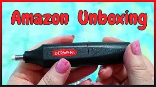 Derwent Battery Operated Erasers Exist and I got one!  LOL!  Amazon Unboxing #derwent #eraser #nice