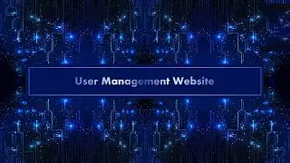 Sahir Maharaj - User Management Website