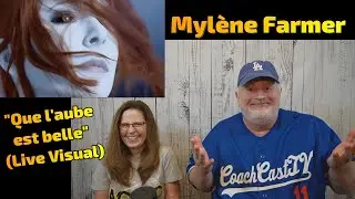 Reaction to Mylène Farmer - Que l'aube est belle (Live Visual)