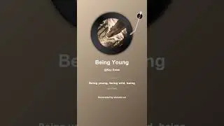 Being Young
