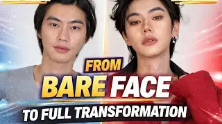 From Bare Face to Full Character Transformation