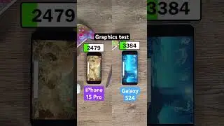 iPhone 15 Pro vs Galaxy S24 graphics comparison!