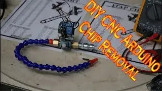 DIY CNC Arduino Chip Clearing
