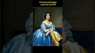 When famous paintings come to real life #monalisa #seaartai #aianimation #aivideo #painting #aiart