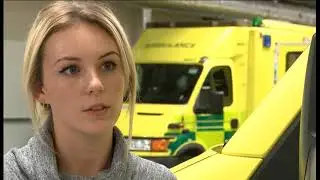 Reporter / camera - New ambulance training centre