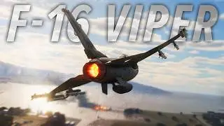 Intense Dogfight With The F-16 Viper Against Russian Jets | DCS World
