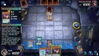 Yu-Gi-Oh! Master Duel playing with Zarc magicians deck