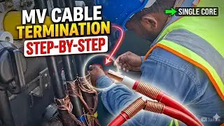 MV cable Terminatian single core | 300mm |lvmvskills.