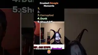 Craziest Omegle Moments 😂 #top5 #funny #viralvideo #shorts #fyp #omegle