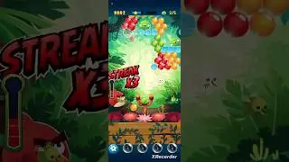 Angry Birds Pop Bubble Shooter - action arcade bubble pop puzzle color sort game Level 8 gameplay