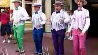 Barbershop Quartet at Magic Kingdom