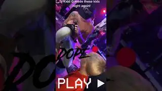 Kidd G dropping autographs on stage 😨👏💯 #shorts #kiddg #countrymusic