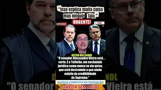 URGENTE!Deltan Dallagnol critica esc&acirc;ndalo &ldquo;Toffol&atilde;o&rdquo; e alerta para crise de credibilidade no STF